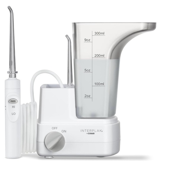 Interplak Conair Compact Dental Water Jet Flossing System PLUS Replacement Tips - Picture 2 of 14
